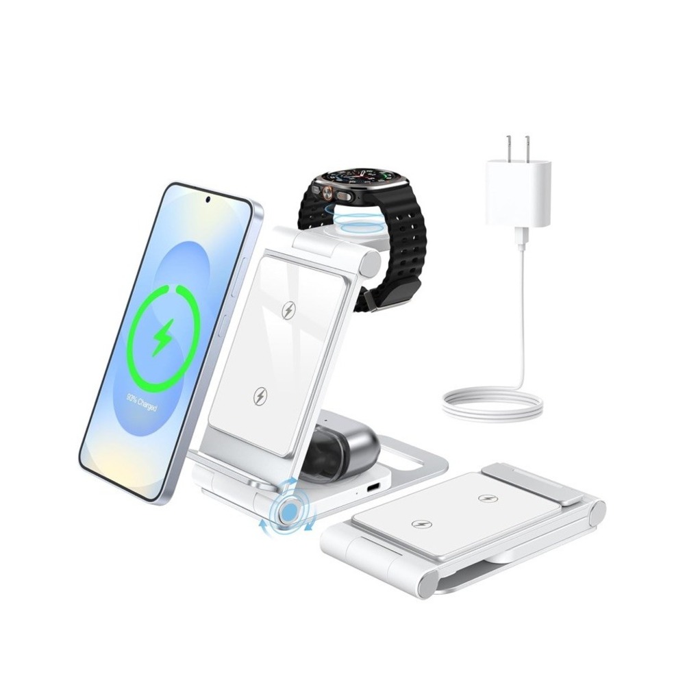 Wireless Charger for Samsung 3 in 1 Wireless Charging Station for Galaxy S26/25